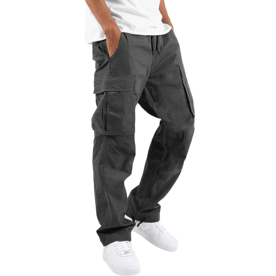 Men's Multi-Pocket Streetwear Cargo Trousers