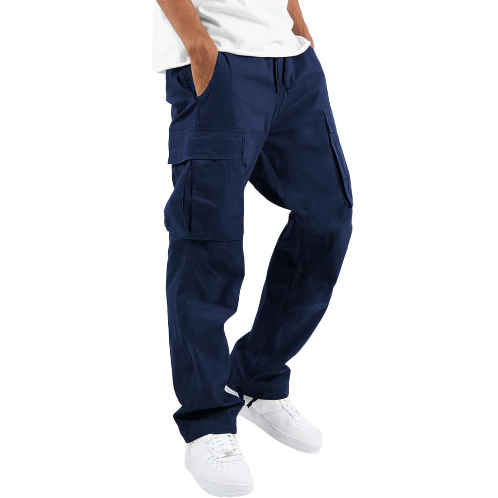 Men's Multi-Pocket Streetwear Cargo Trousers