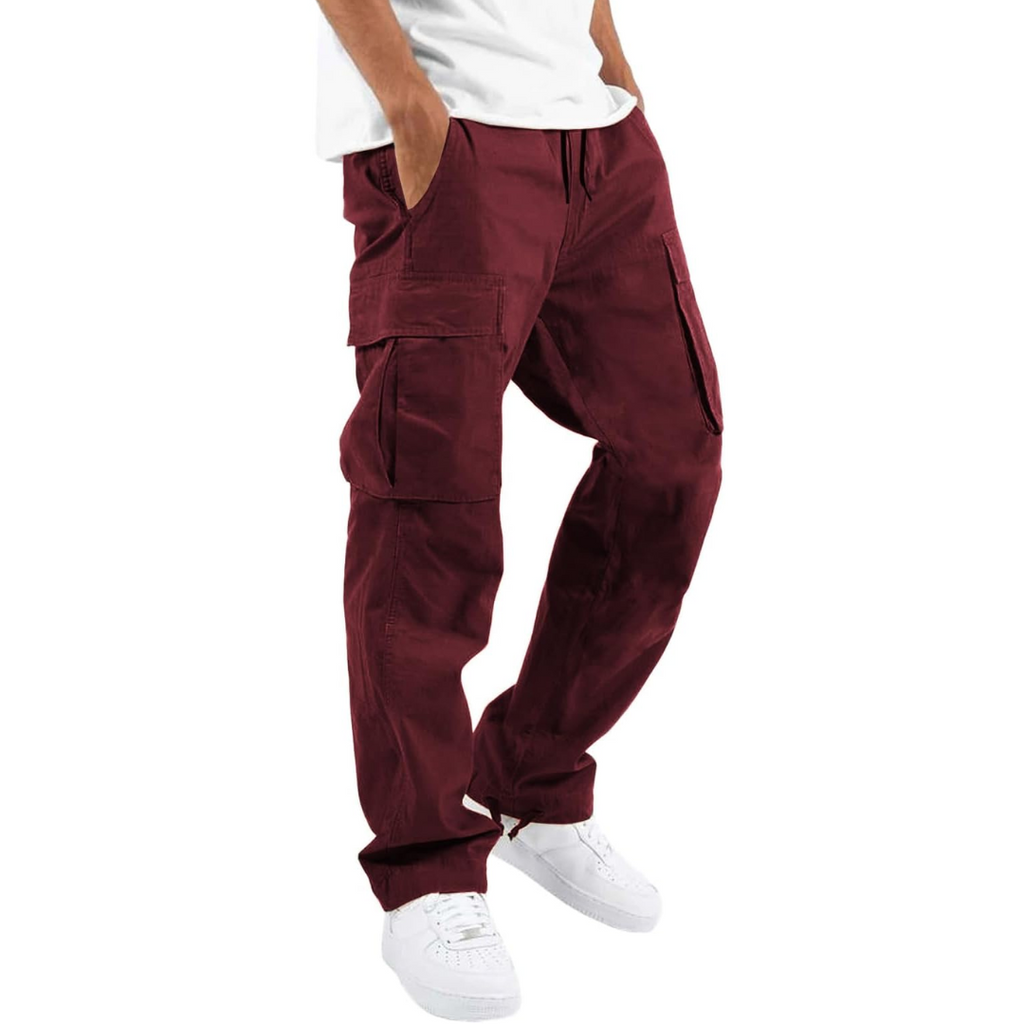 Men's Multi-Pocket Streetwear Cargo Trousers