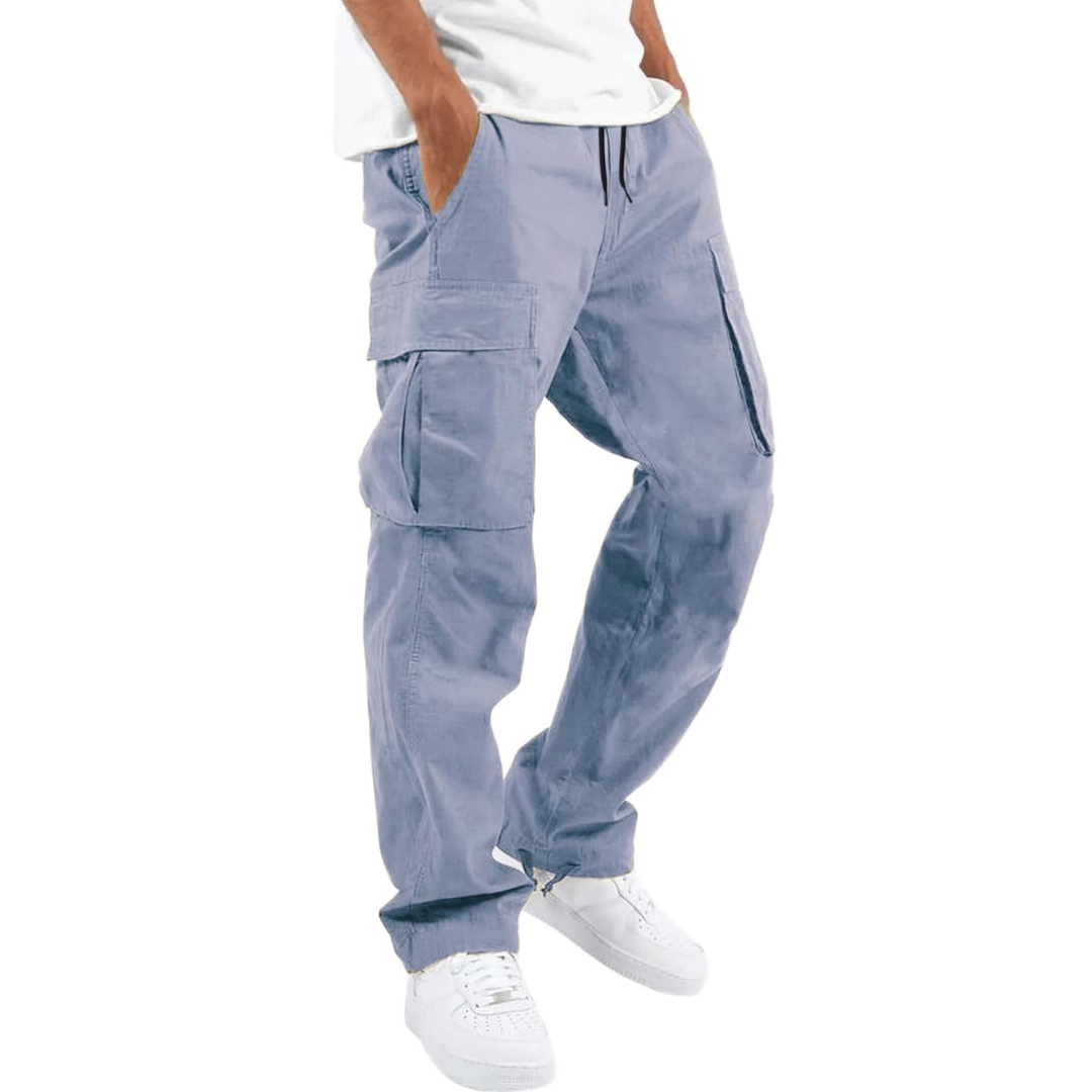 Men's Multi-Pocket Streetwear Cargo Trousers