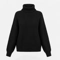 Women's Classic Woollen Polo Neck Pullover