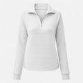 Women's Stand-Collar Zip Knitted Pullover