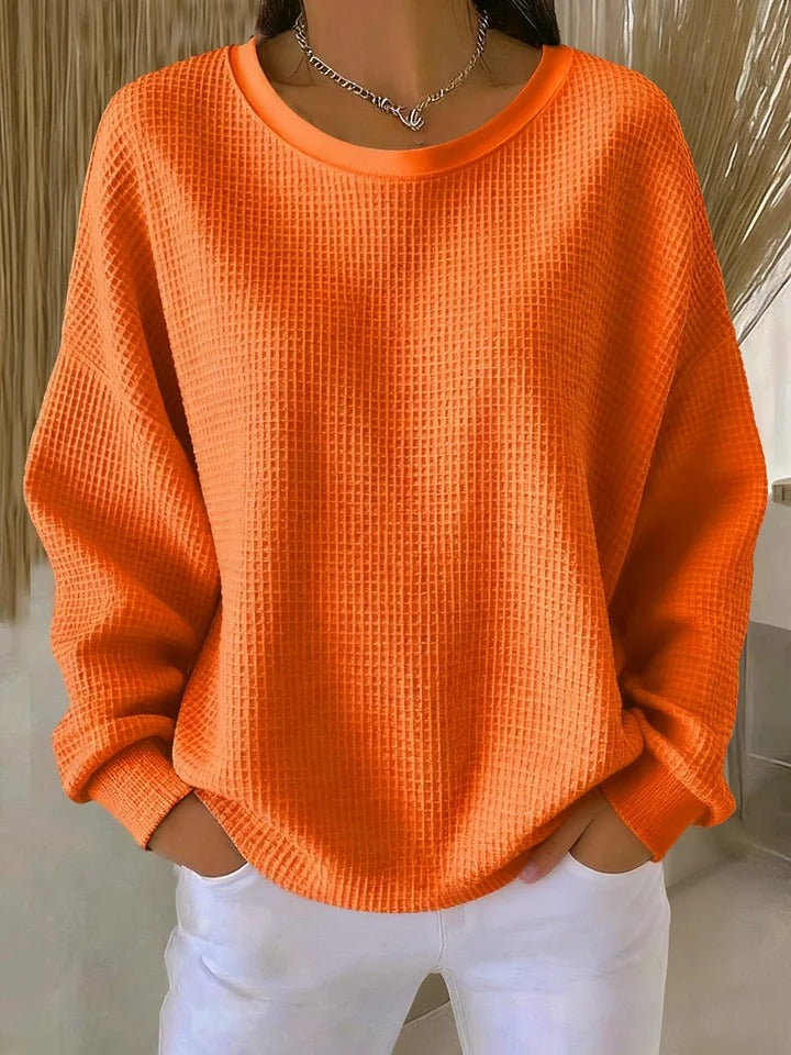 Women's Textured Knit Pullover