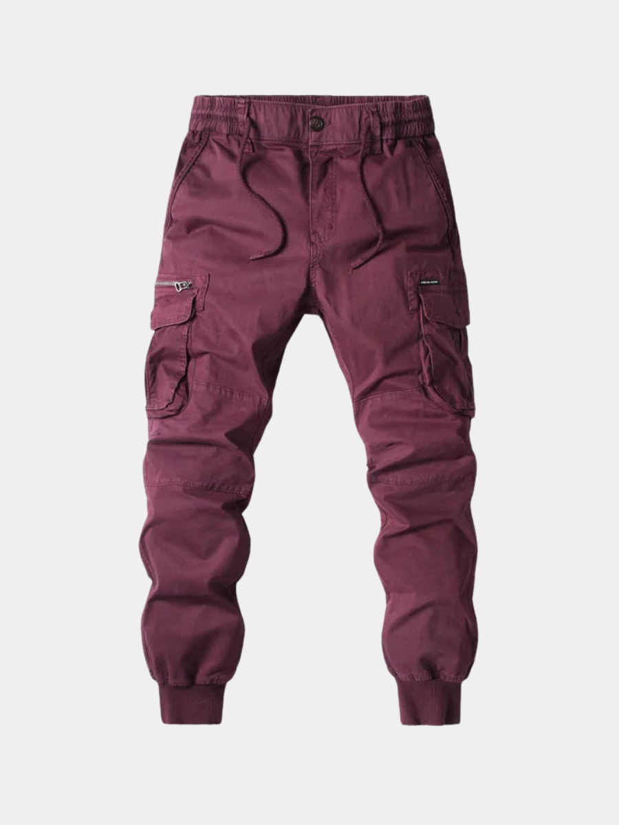 Men's Streetwear Utility Cargo Joggers