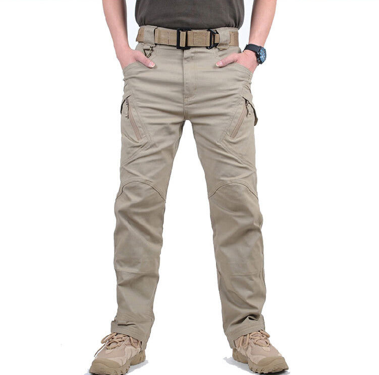 Men's Multi-Pocket Reinforced Tactical Cargo Trousers