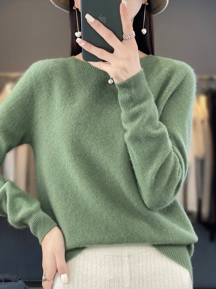 Women's Easy-Fit Knitted Pullover