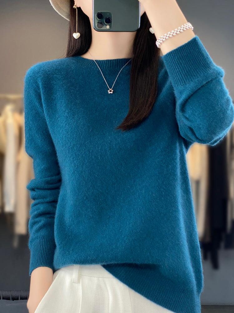 Women's Easy-Fit Knitted Pullover