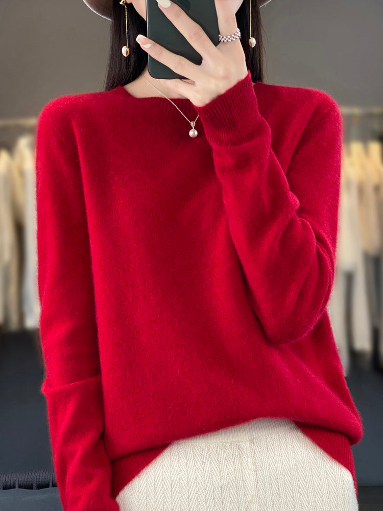 Women's Easy-Fit Knitted Pullover