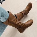 Women's Tall Brown Knee Boots