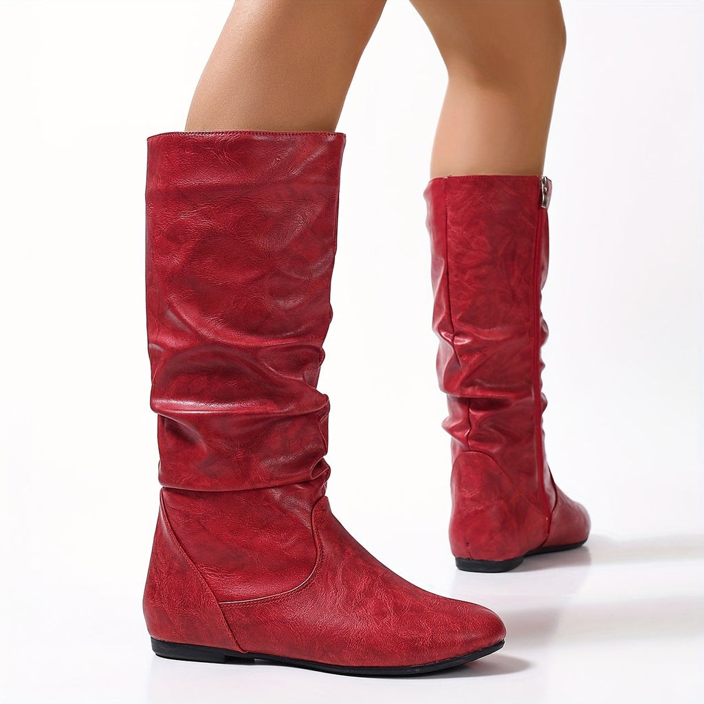Women's Tall Brown Knee Boots