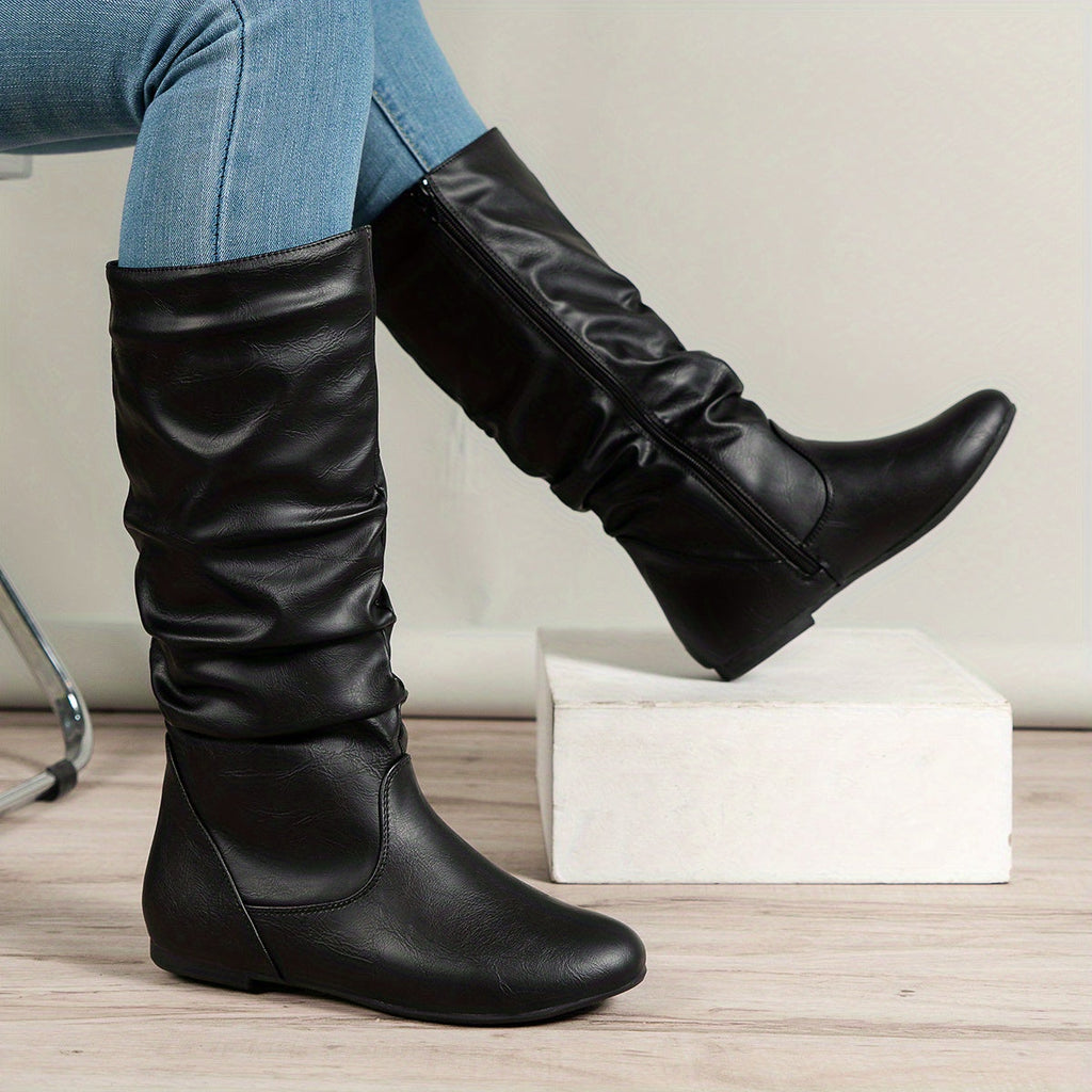 Women's Tall Brown Knee Boots