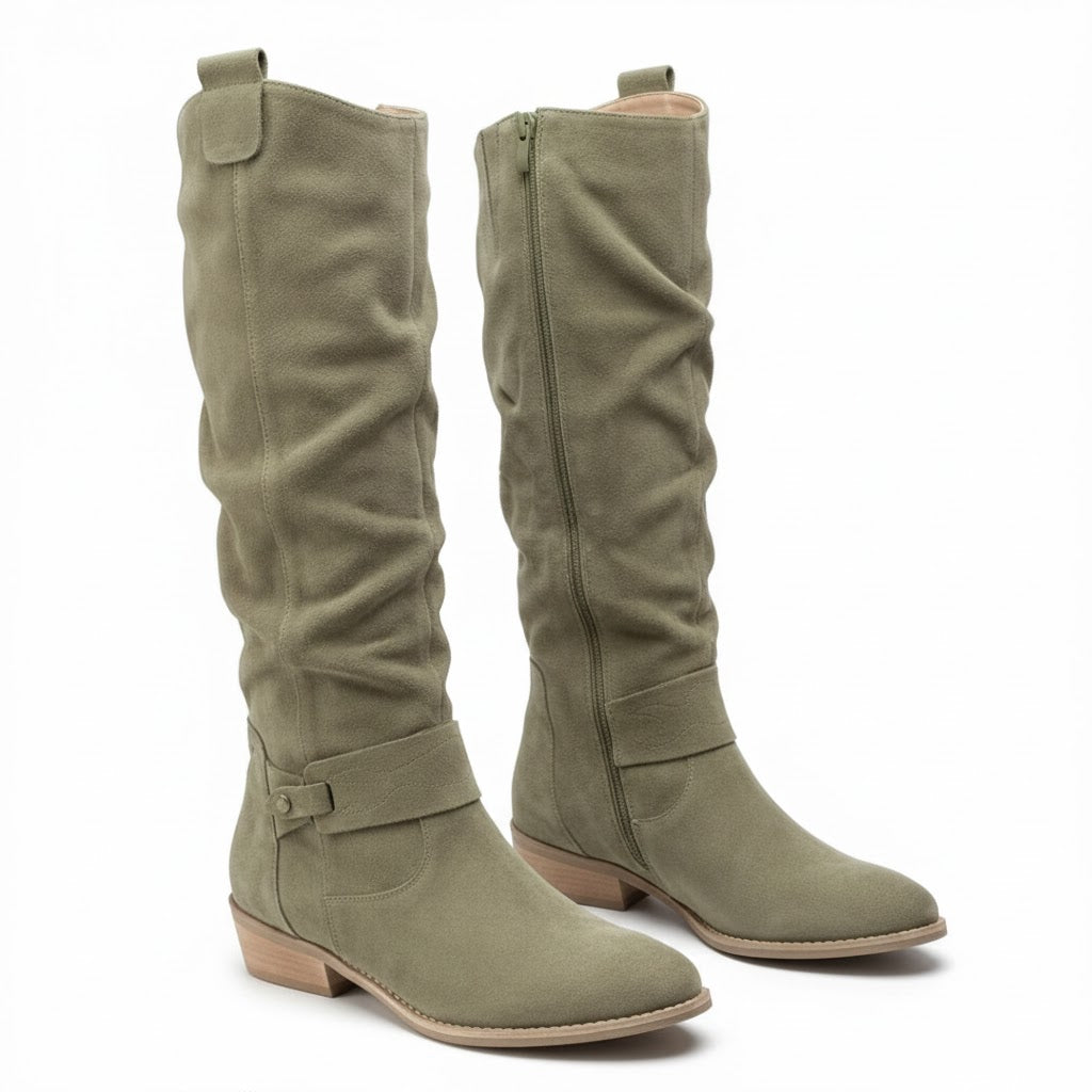 Women's Slouch Knee-High Pull-On Boots