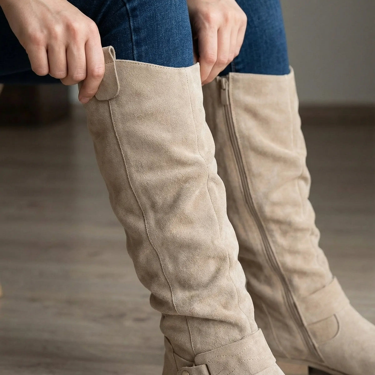 Women's Slouch Knee-High Pull-On Boots