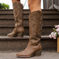 Women's Wide-Fit Calf Cowboy Boots