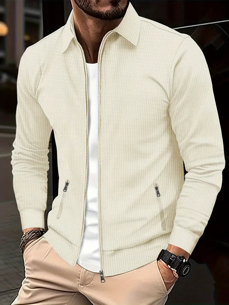 Men's Smart Zip-Through Shirt