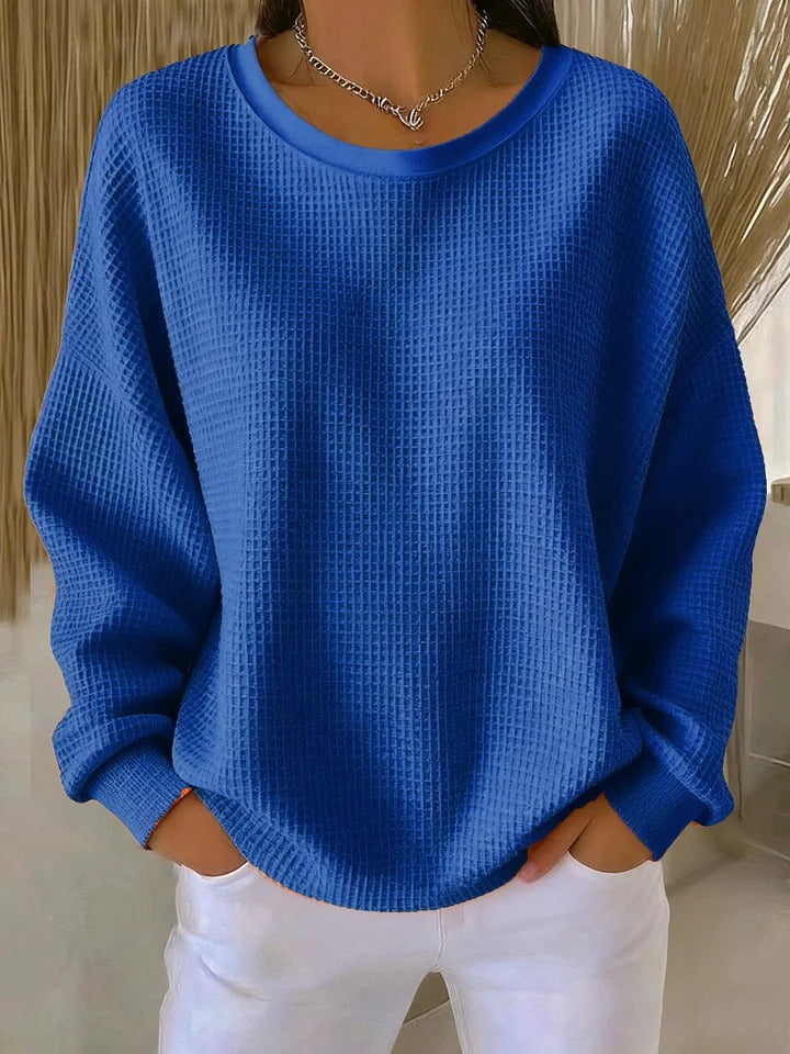 Women's Textured Knit Pullover