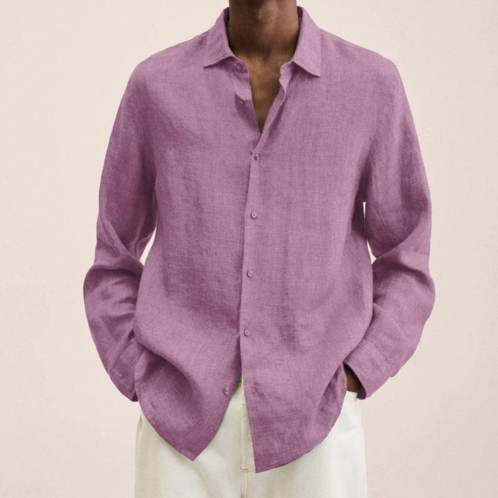 Men's Lightweight Relaxed Smart Casual Shirt