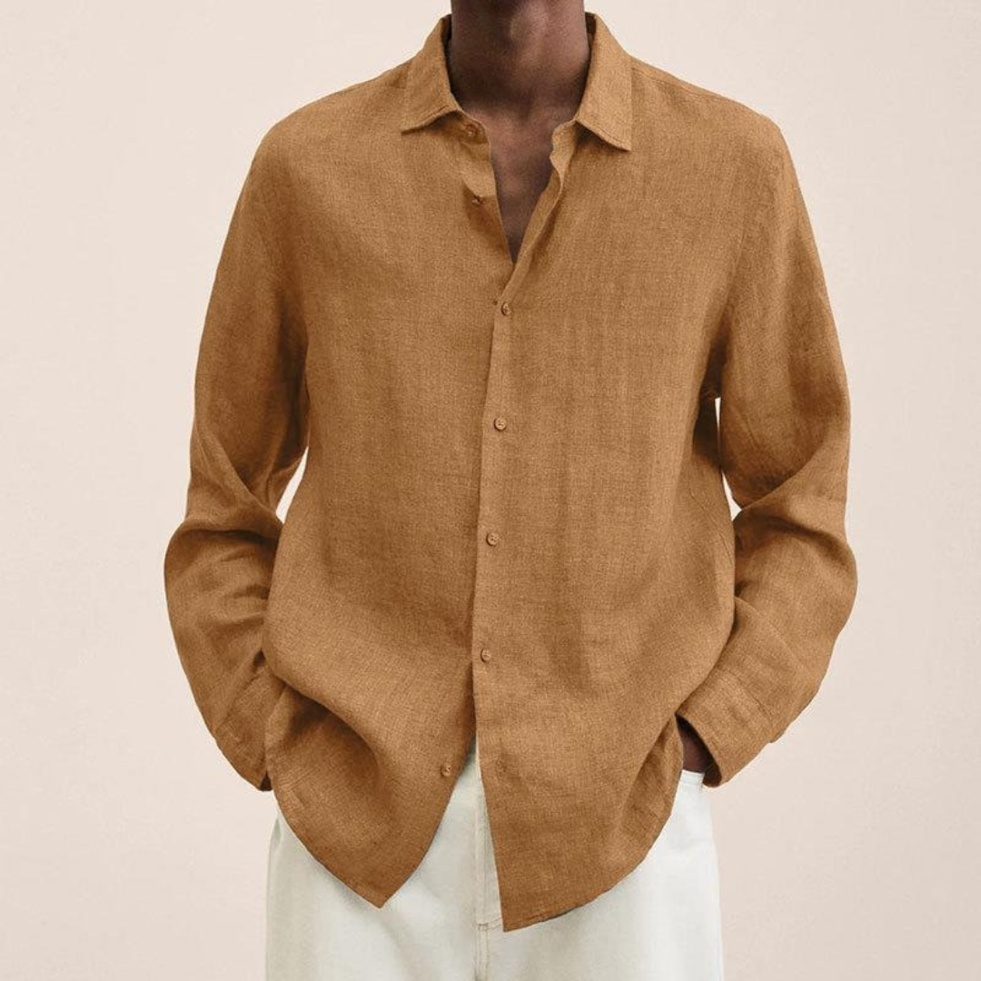 Men's Lightweight Relaxed Smart Casual Shirt