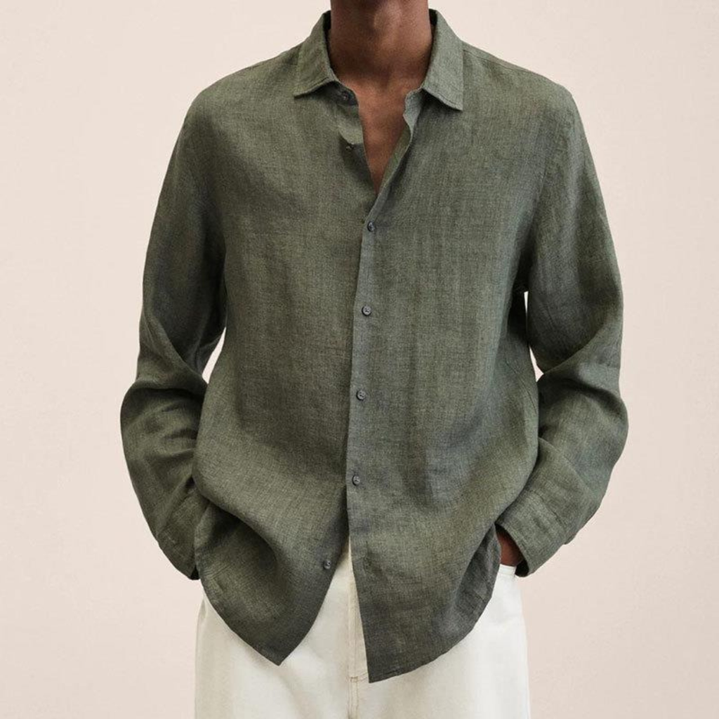 Men's Lightweight Relaxed Smart Casual Shirt