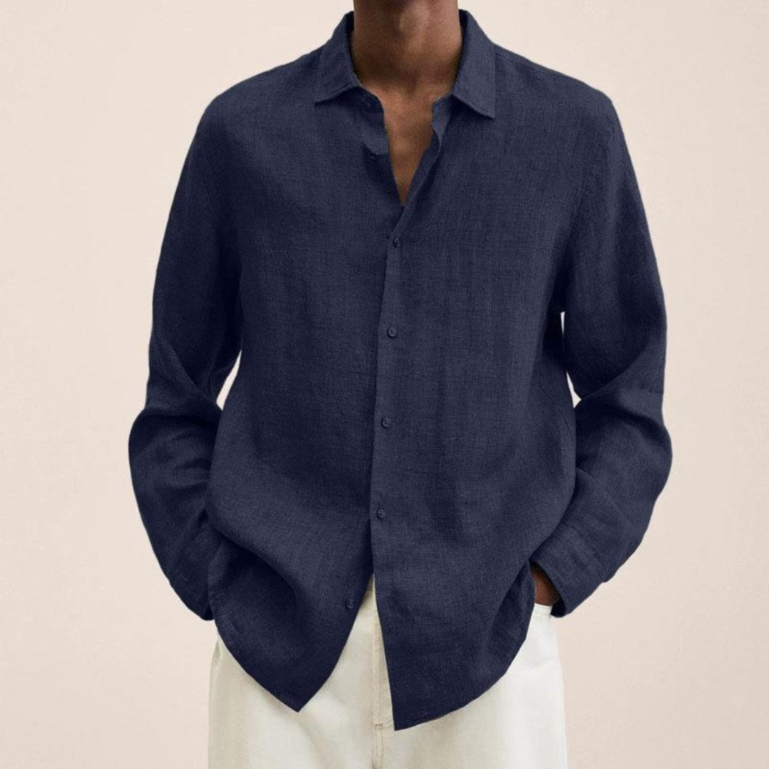 Men's Lightweight Relaxed Smart Casual Shirt