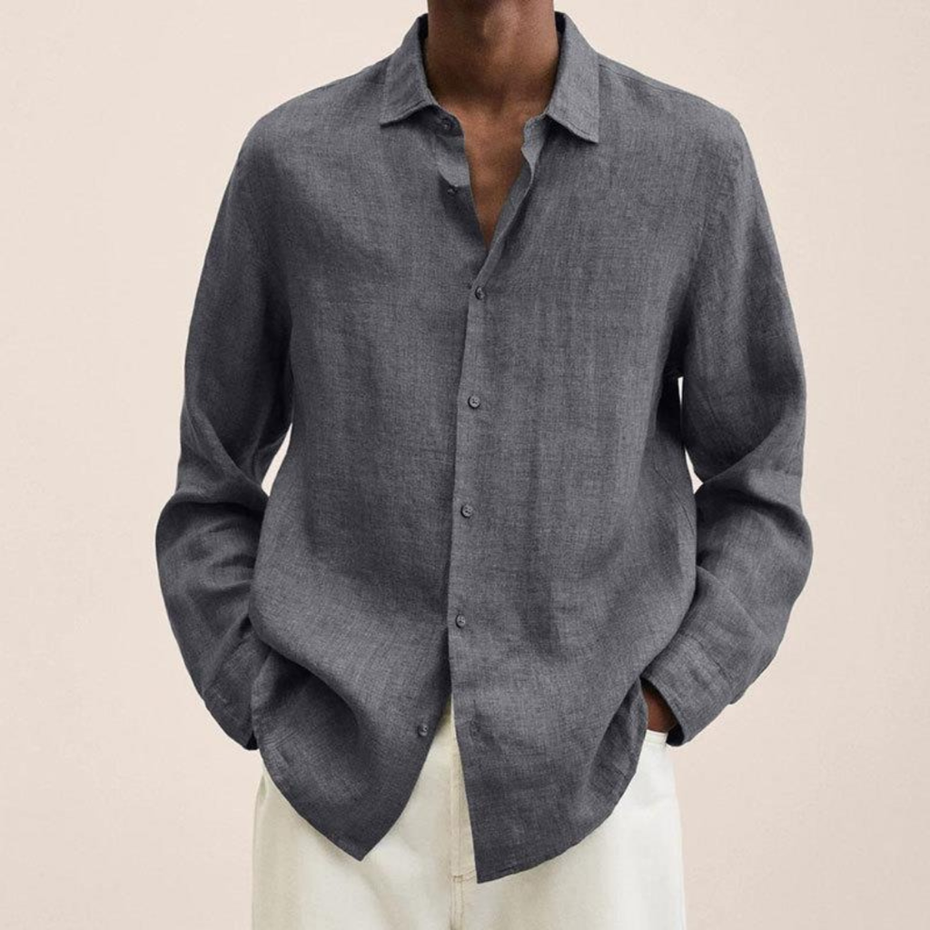 Men's Lightweight Relaxed Smart Casual Shirt