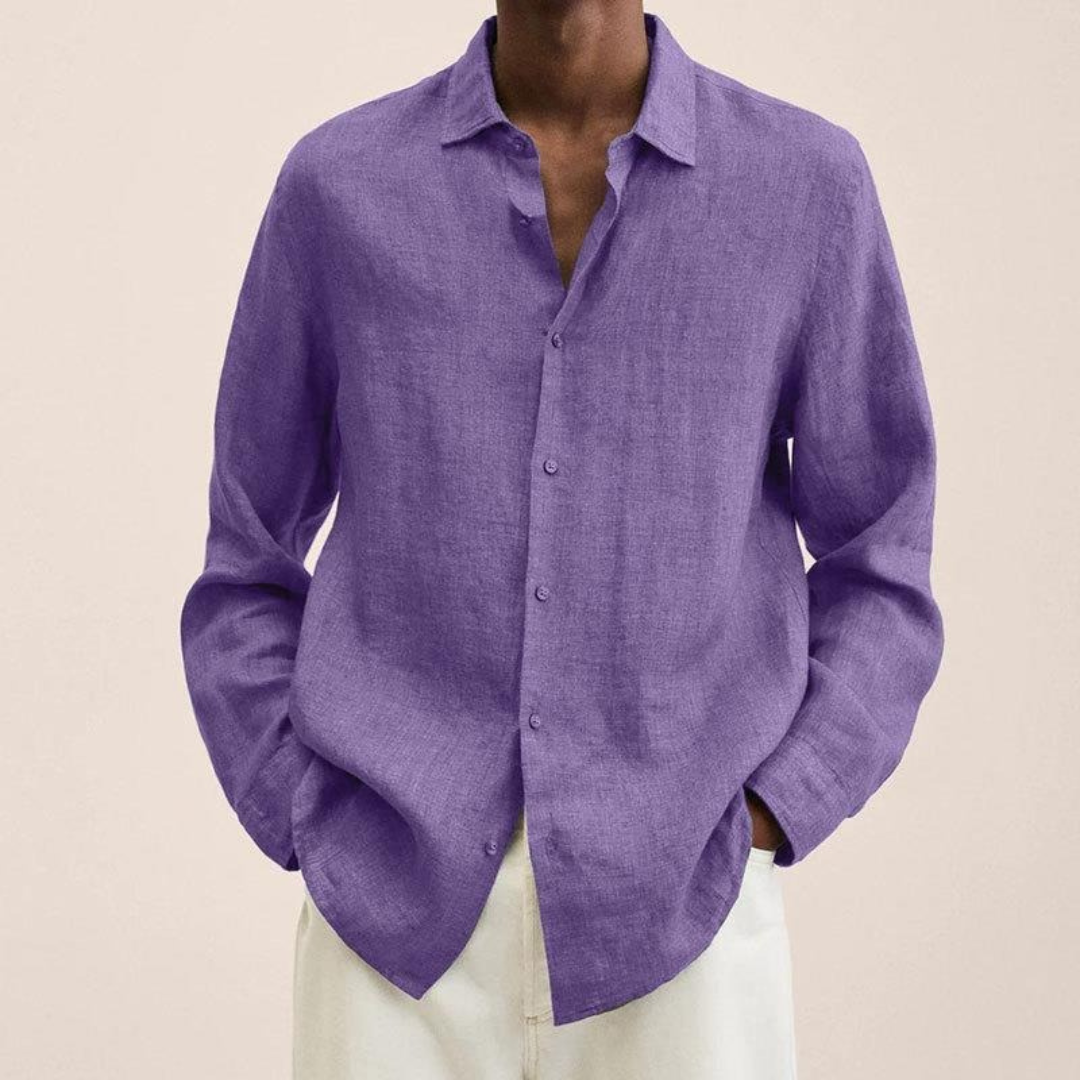 Men's Lightweight Relaxed Smart Casual Shirt