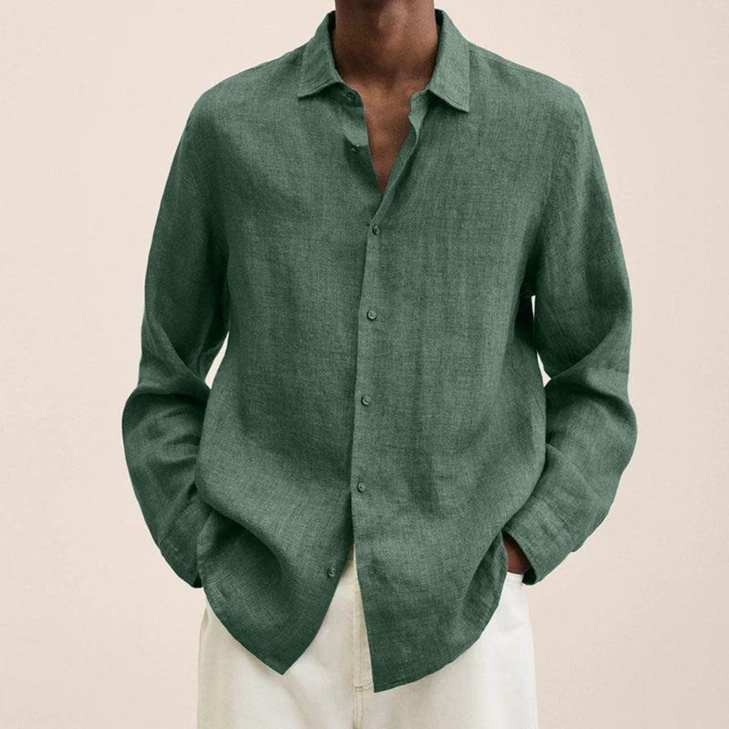 Men's Lightweight Relaxed Smart Casual Shirt