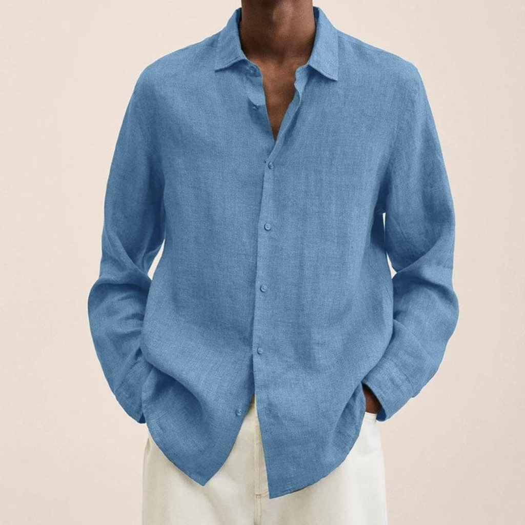 Men's Lightweight Relaxed Smart Casual Shirt