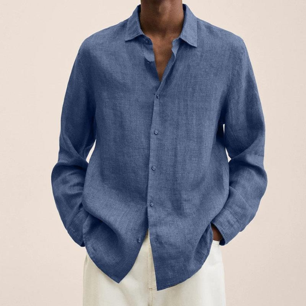 Men's Lightweight Relaxed Smart Casual Shirt