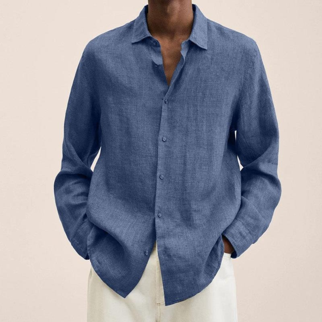 Men's Lightweight Relaxed Smart Casual Shirt
