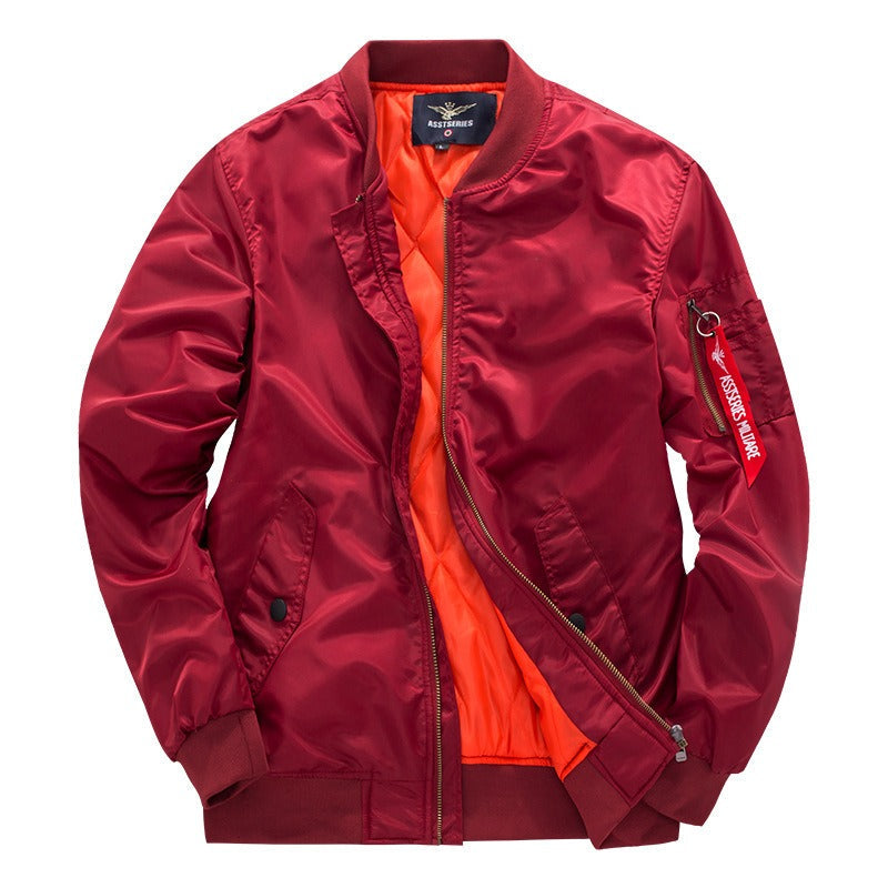 Men's Lightweight Casual Zip-Up Blouson