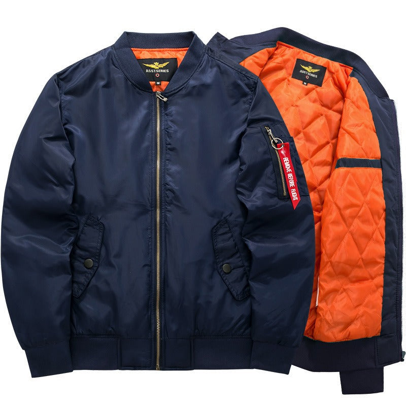 Men's Lightweight Casual Zip-Up Blouson