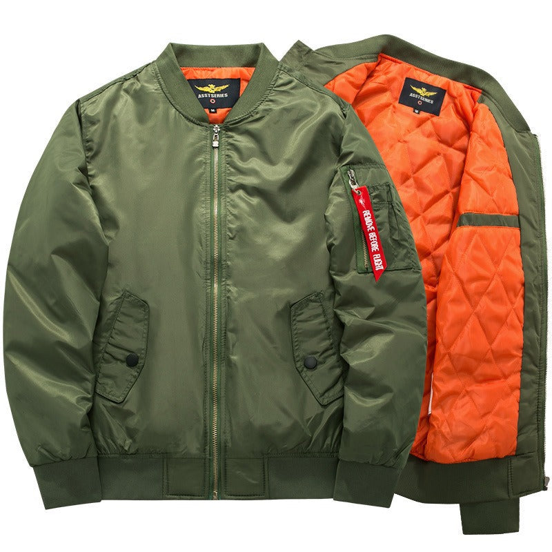 Men's Lightweight Casual Zip-Up Blouson