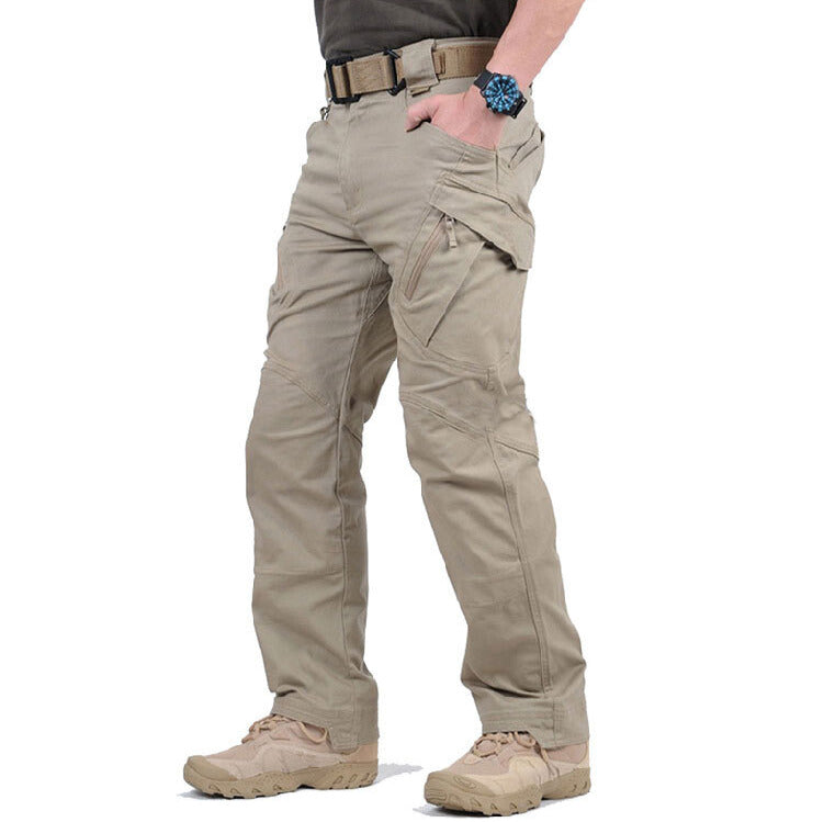Men's Multi-Pocket Reinforced Tactical Cargo Trousers