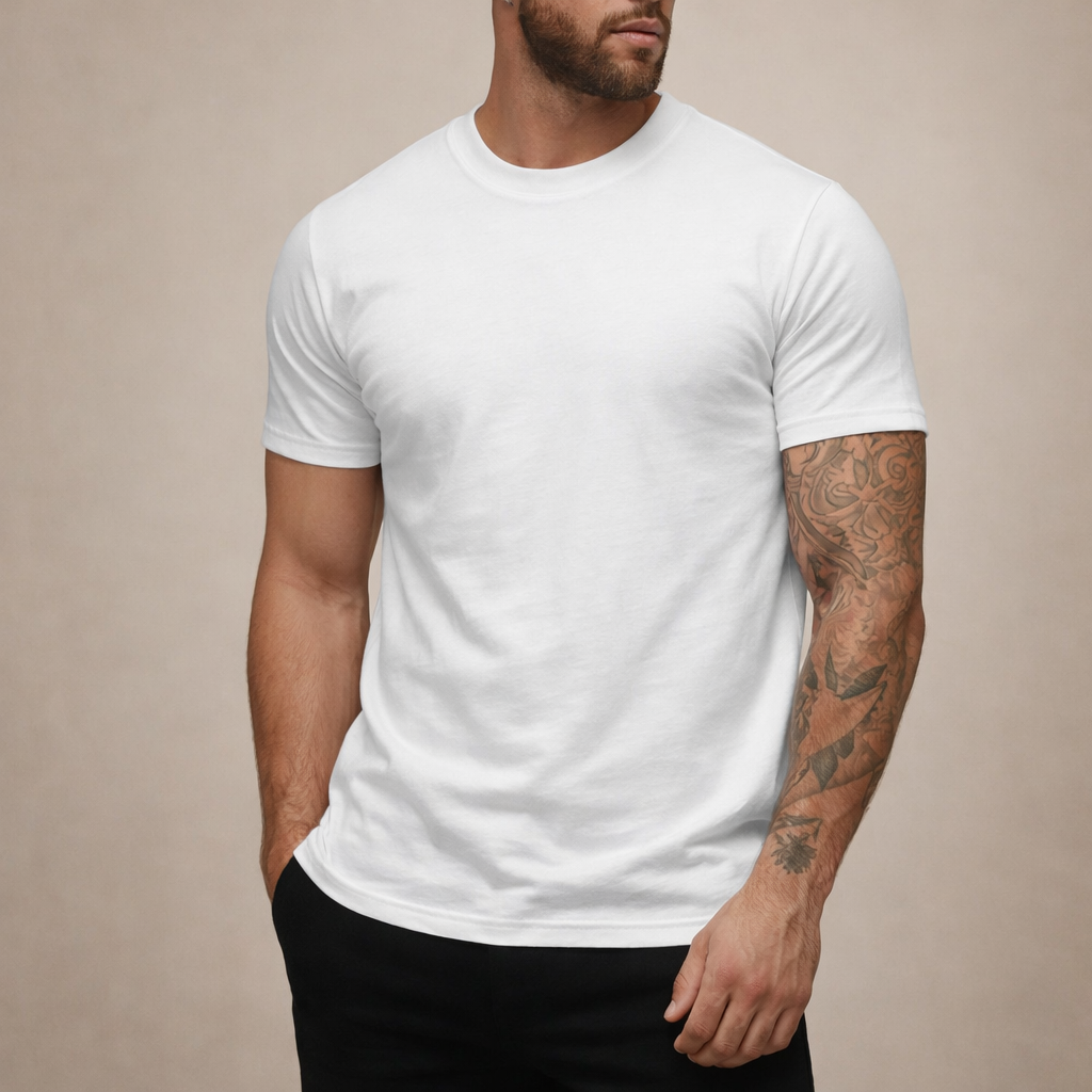 Men's Essential Slim-Fit Cotton Tee