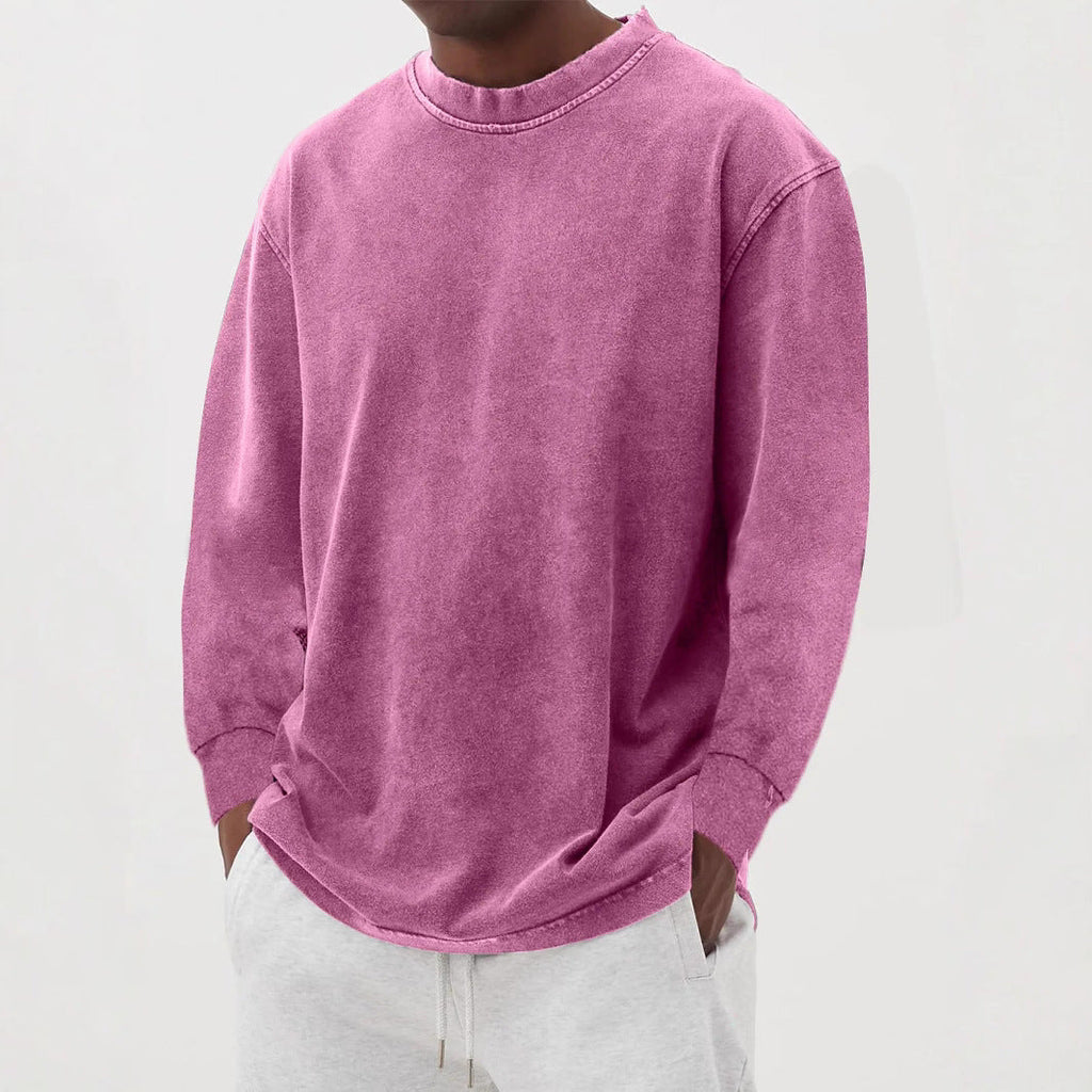 Men's Relaxed Drop Shoulder Knit Pullover