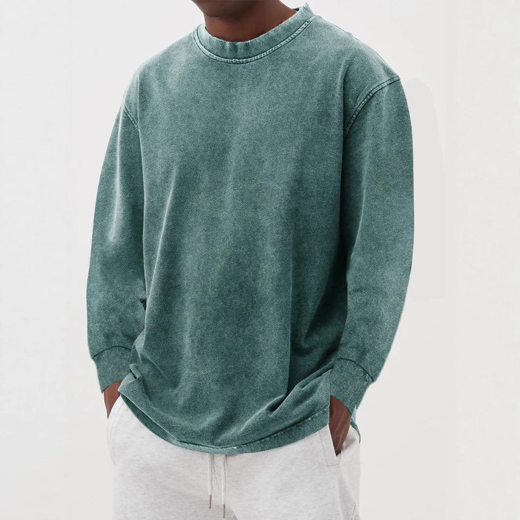 Men's Relaxed Drop Shoulder Knit Pullover