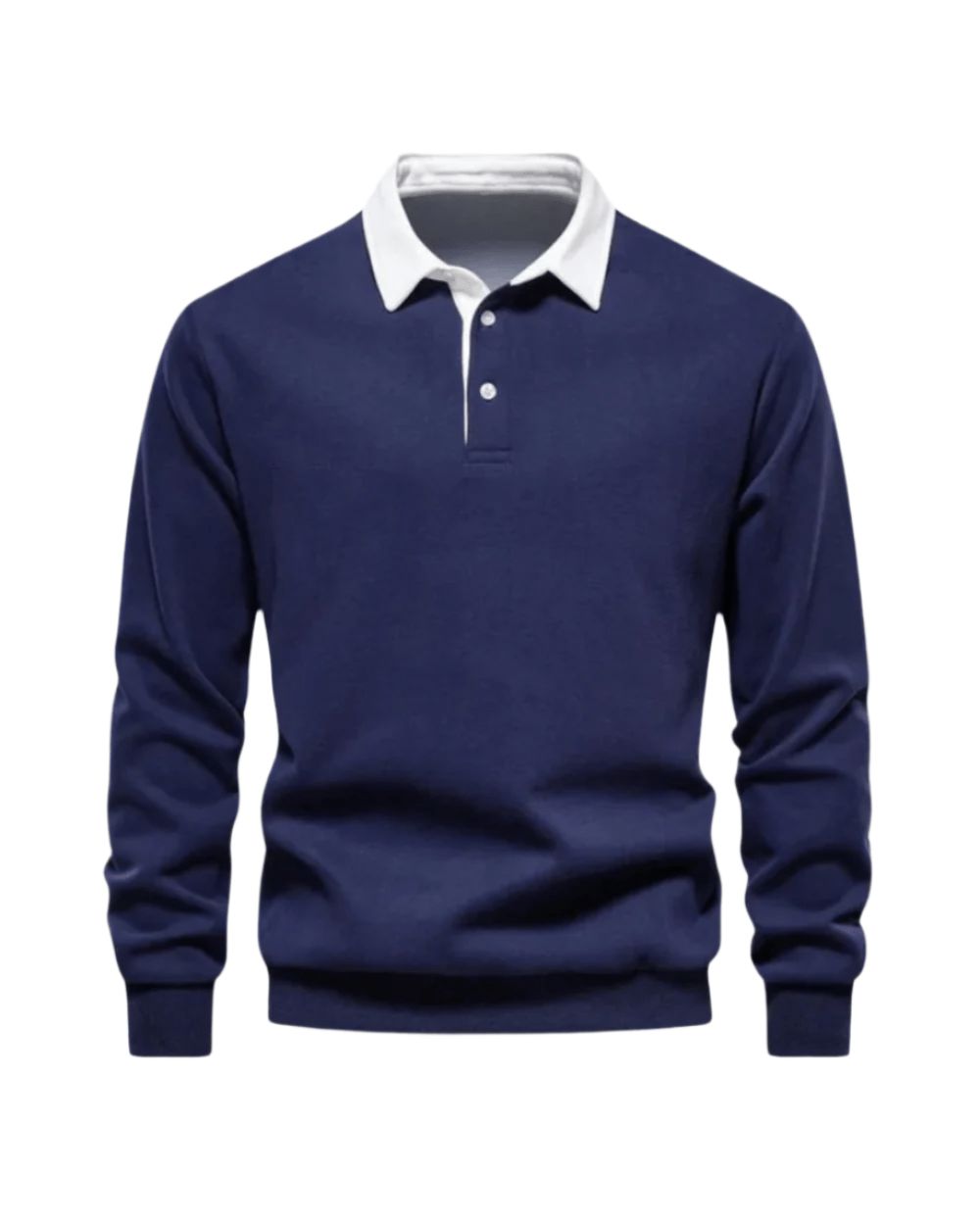 Men's Soft Touch Long Sleeve Casual Polo