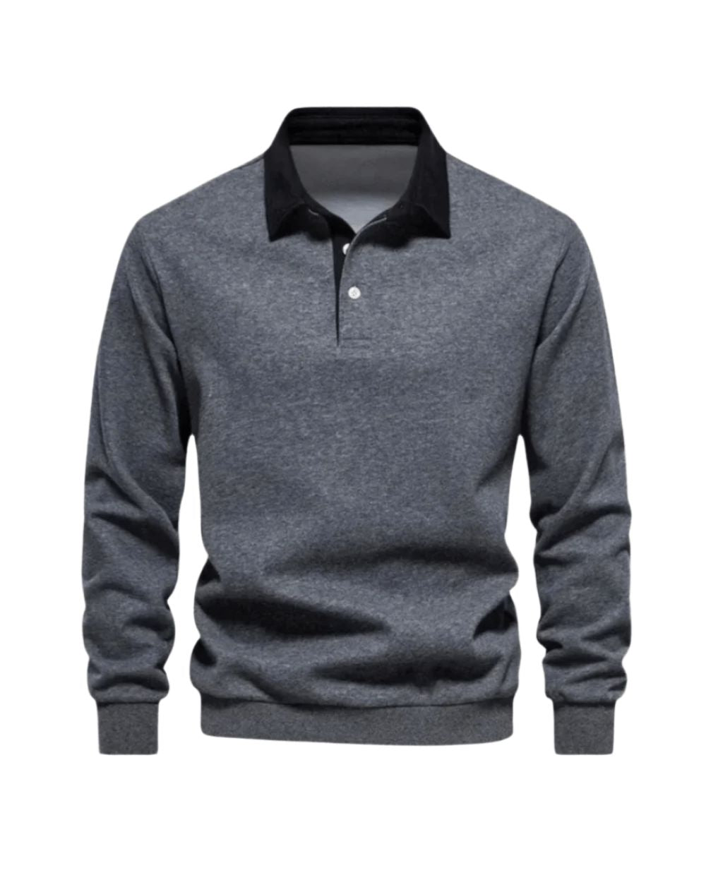 Men's Soft Touch Long Sleeve Casual Polo