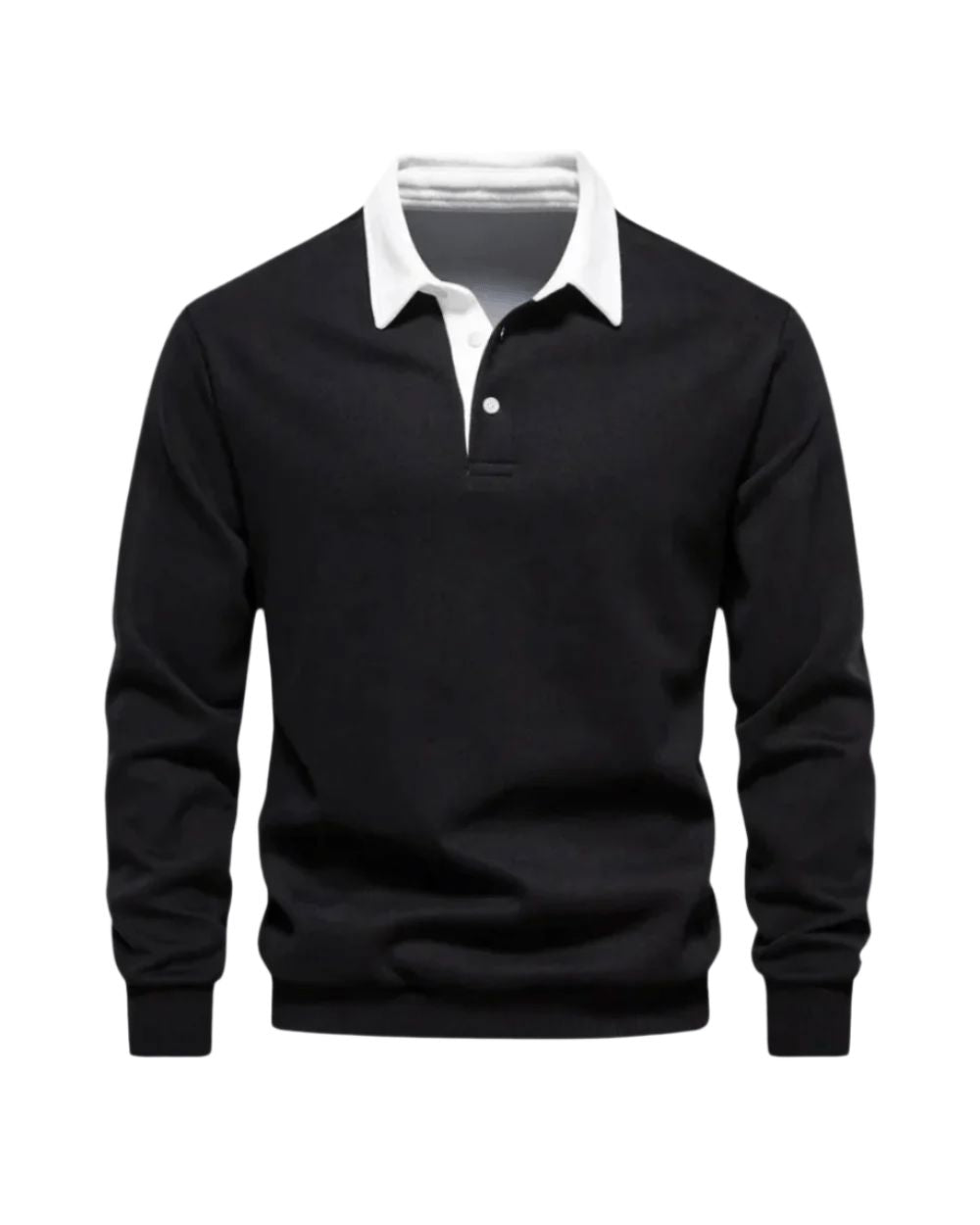 Men's Soft Touch Long Sleeve Casual Polo
