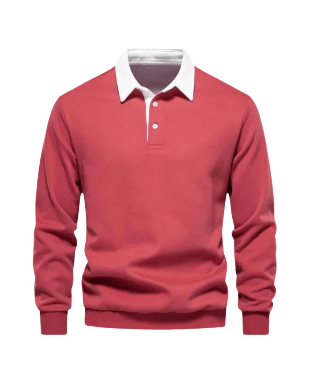 Men's Soft Touch Long Sleeve Casual Polo