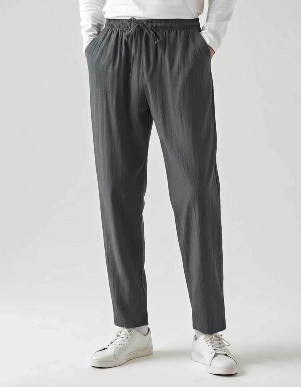 Men's Everyday Relaxed Linen Trousers