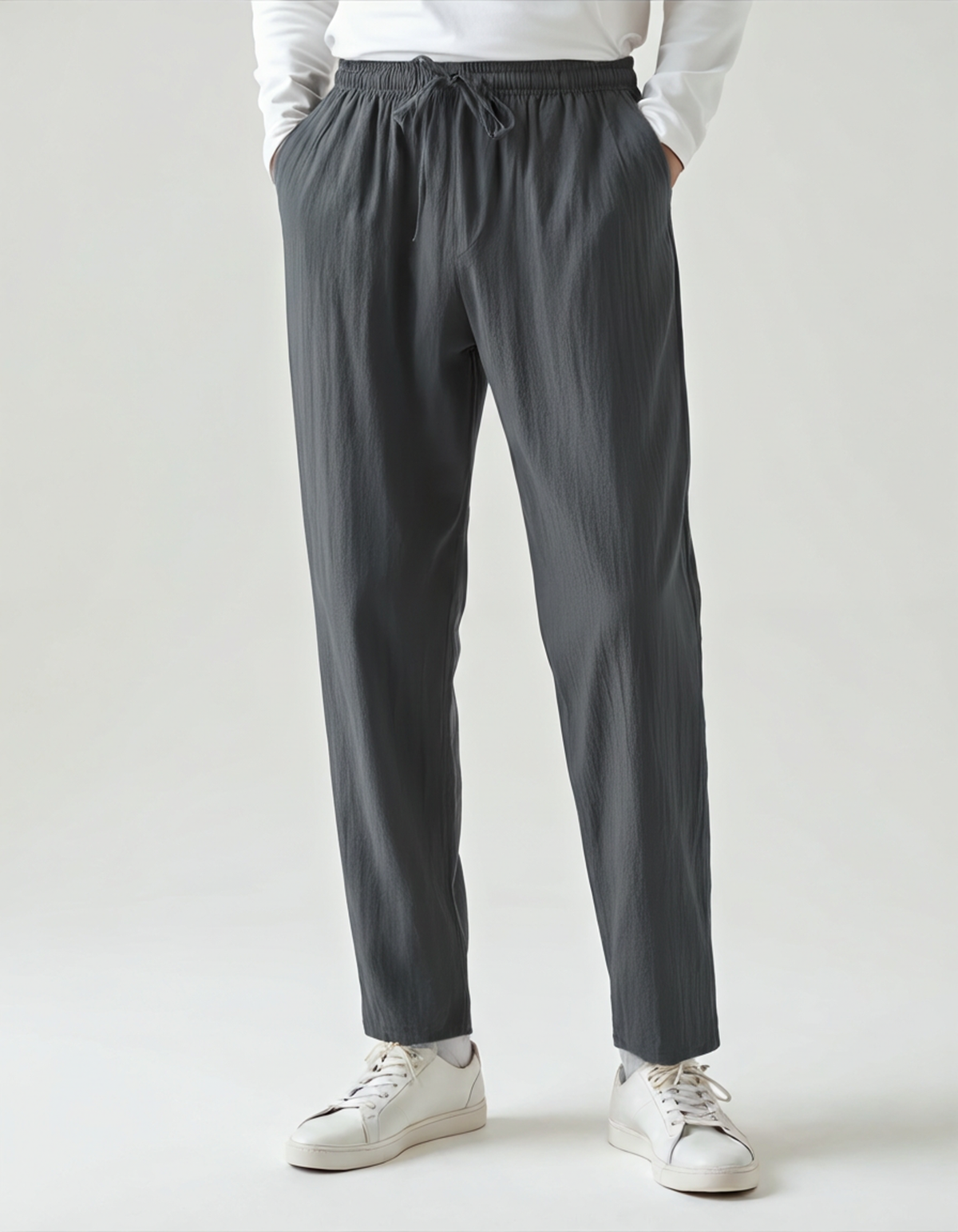 Men's Everyday Relaxed Linen Trousers