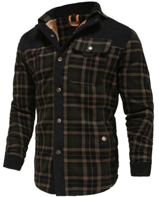 Men's Cotton Blend Borg-Lined Field Jacket