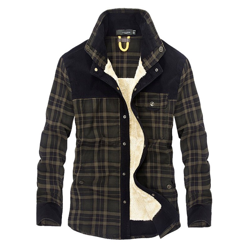 Men's Cotton Blend Borg-Lined Field Jacket