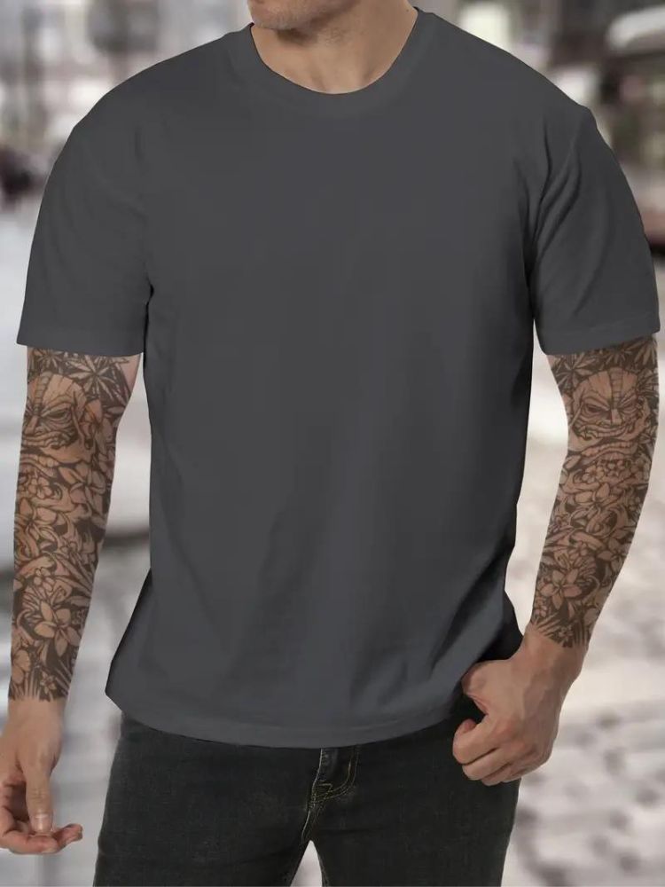 Men's Soft Long Sleeve High Neck Top