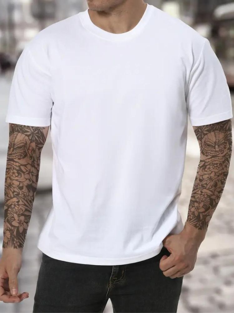 Men's Soft Long Sleeve High Neck Top