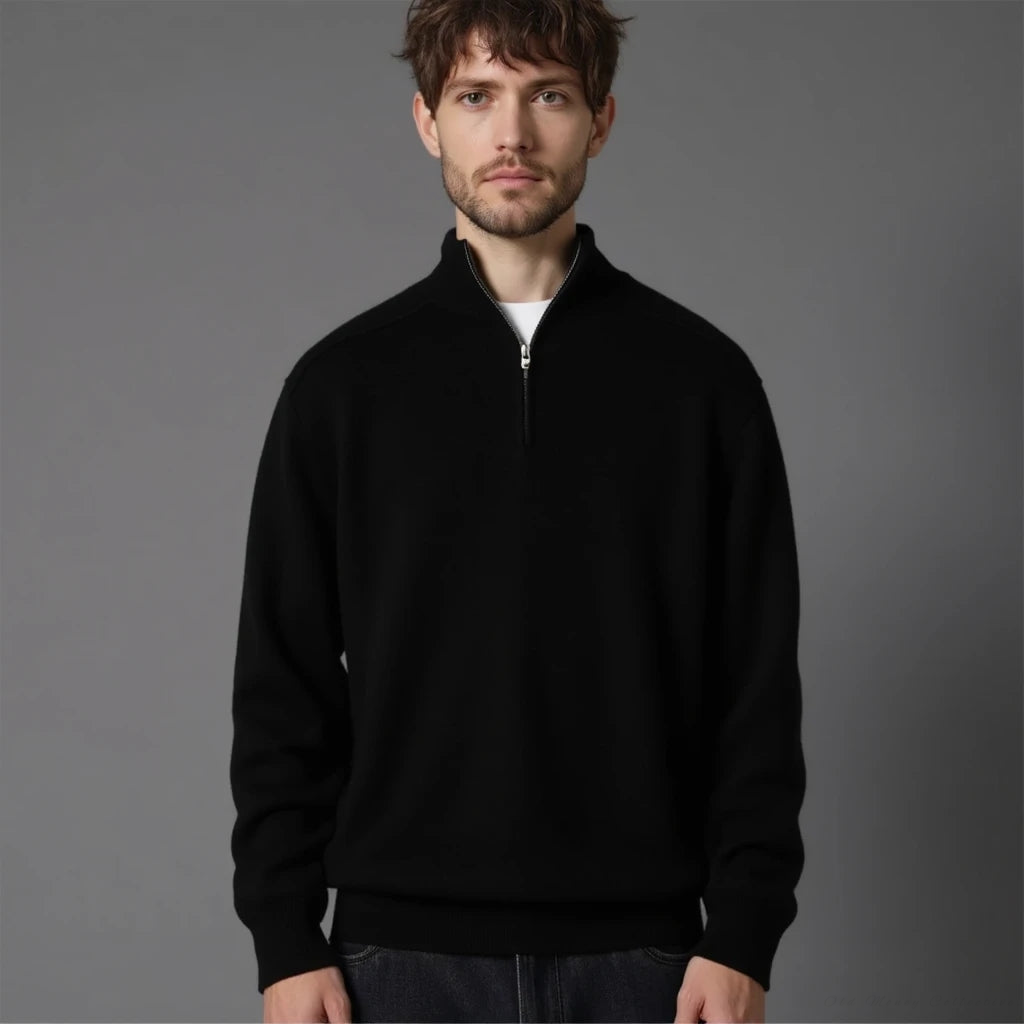 Men's Warm Woollen Knit Pullover