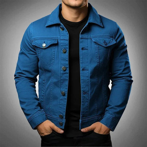 Men's Classic Lightweight Denim Trucker Jacket