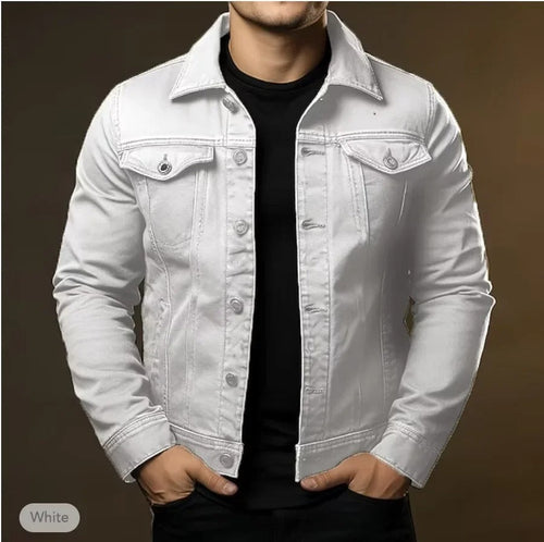 Men's Classic Lightweight Denim Trucker Jacket
